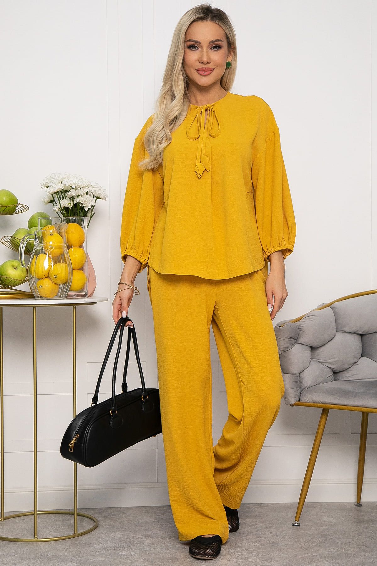 Костюм Текния (горчица) К13582-39М