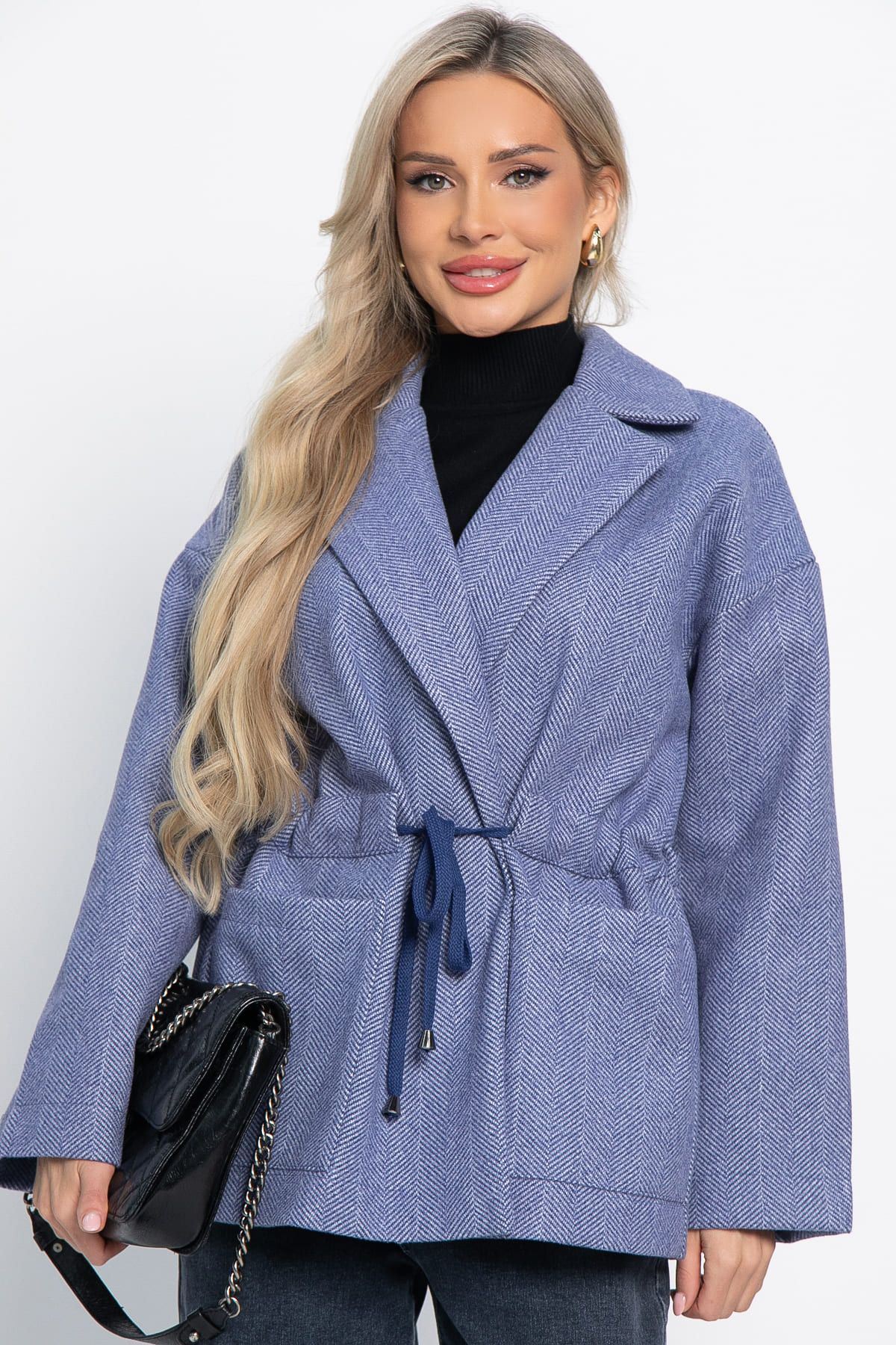 Пальто-пиджак (джинс) Б15085-7М