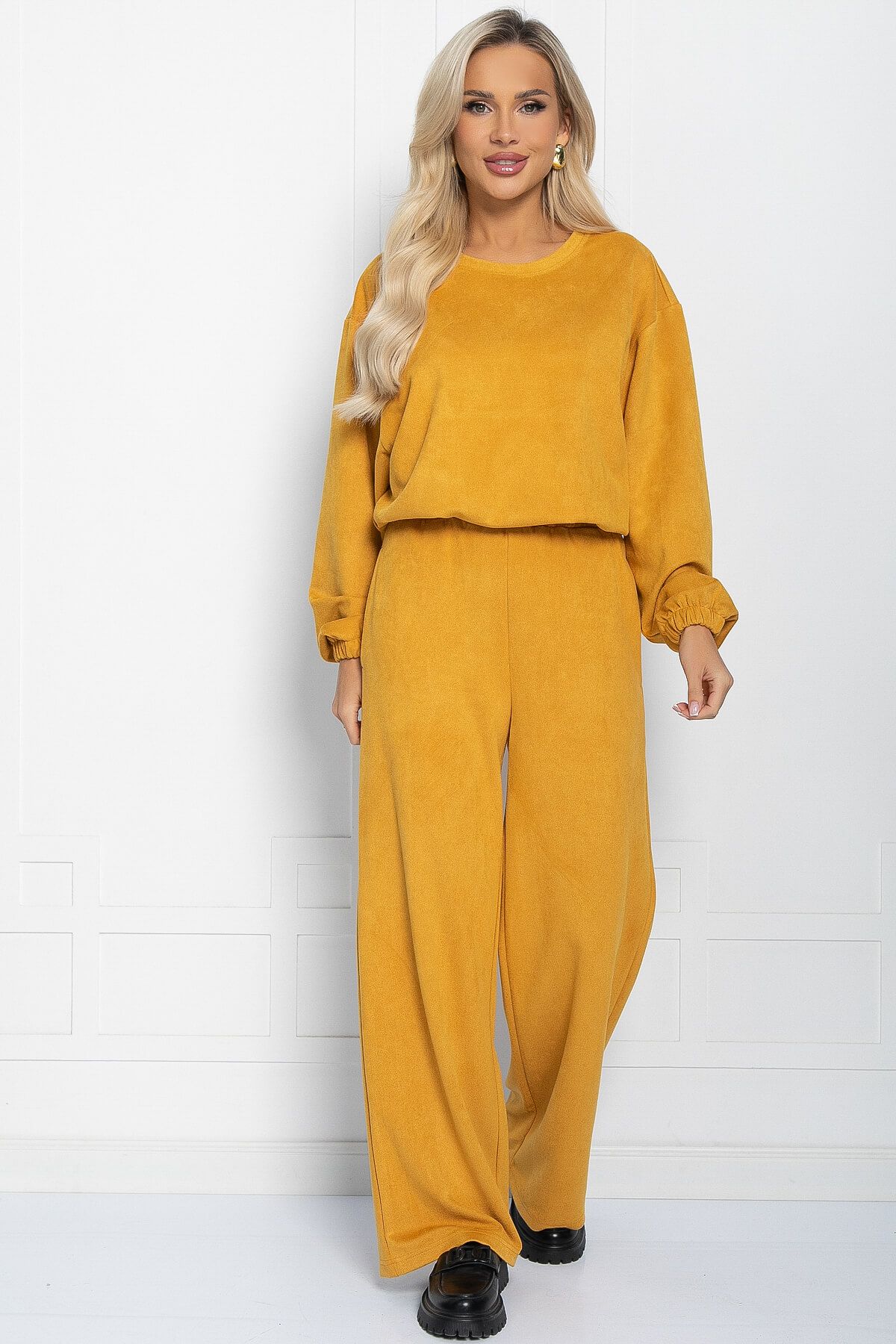 Костюм Бэрри (горчица) К11581