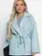 Пальто-пиджак (голубой) Б15087-7М