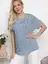 Блуза Кармен (голубая) Б13724-30М