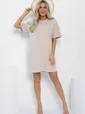 Платье Жемчужина коллекции (бежевое) П13313-1М