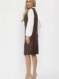 Сарафан Горячий шоколад (шоколадное) П13718-15М
