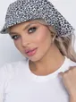 Косынка с козырьком (лео, ч/б) КК66