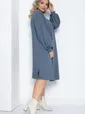 Платье Дыши модой (голубое) П12417-15