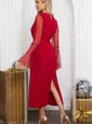 Платье вечернее Милания (красное) П14455-39М