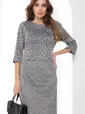 Платье Эрнеста (серое) П11561