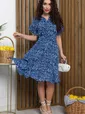 Платье Кристи (синее) П13205-35М