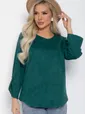 Блуза Линия успеха (зеленая) Б12557-12