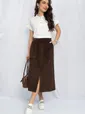 Юбка Лилиана (шоколад) Ю13097-9М