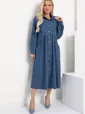 Платье Сабина (синее) П12657-4