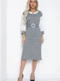 Платье Брют НЬЮ (темно-серое) П12401-18