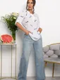 Блуза Флоретта (белая) Б13962-20М
