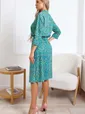 Платье Одиссея (зеленое) П15844-45М