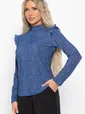 Блуза Синель (джинс) Б14994-50М