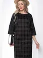 Платье "Кайла" (клетка) П8754