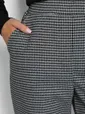 Брюки Кларисса (черно-белые) Б12351-18