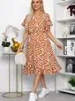 Платье Кристи (рыжее) П13869-35М