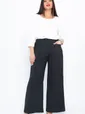 Брюки палаццо Креатив (темно-серые) Б14655-24М