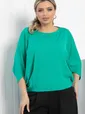 Блуза Шармель (зеленая) Б12913-16М