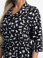 Платье Доминанта (черное/кошки) П15359-16М