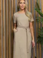 Платье Европейский шик НЬЮ (бежевое) П13438-19М