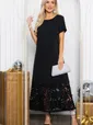 Платье Танита (черное/кружево) П14609-16М