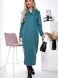 Платье "Анита" (бирюза) П7605