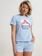 Костюм с шортами Тео (голубой) К15672-50М