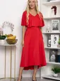 Платье Корнелия (красное) П13840-5М