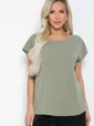 Блуза Юла (хаки) Б12443-8