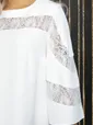 Платье с кружевом Роскошный выход (айвори) П14400-13М