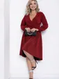 Платье праздничное Загадай желание (красное) П14468-49М