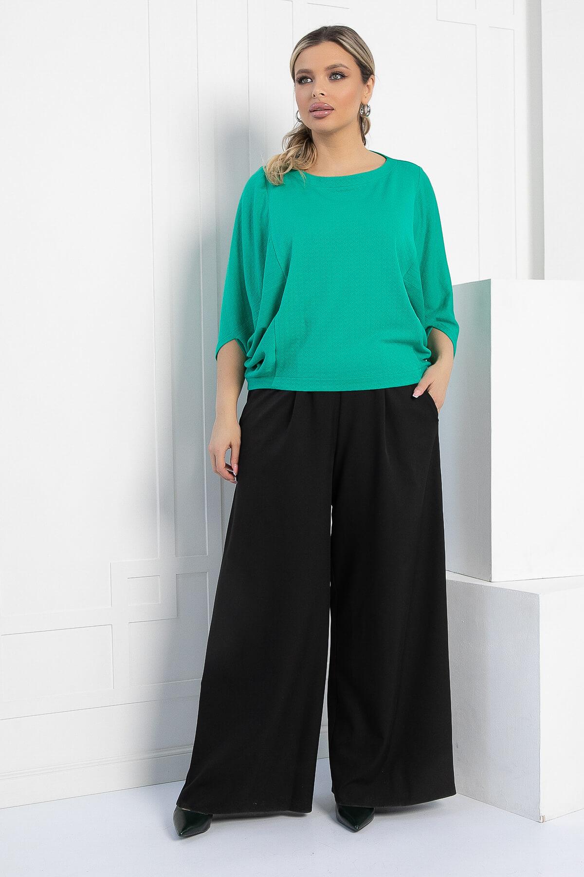 Блуза Шармель (зеленая) Б12913-16М