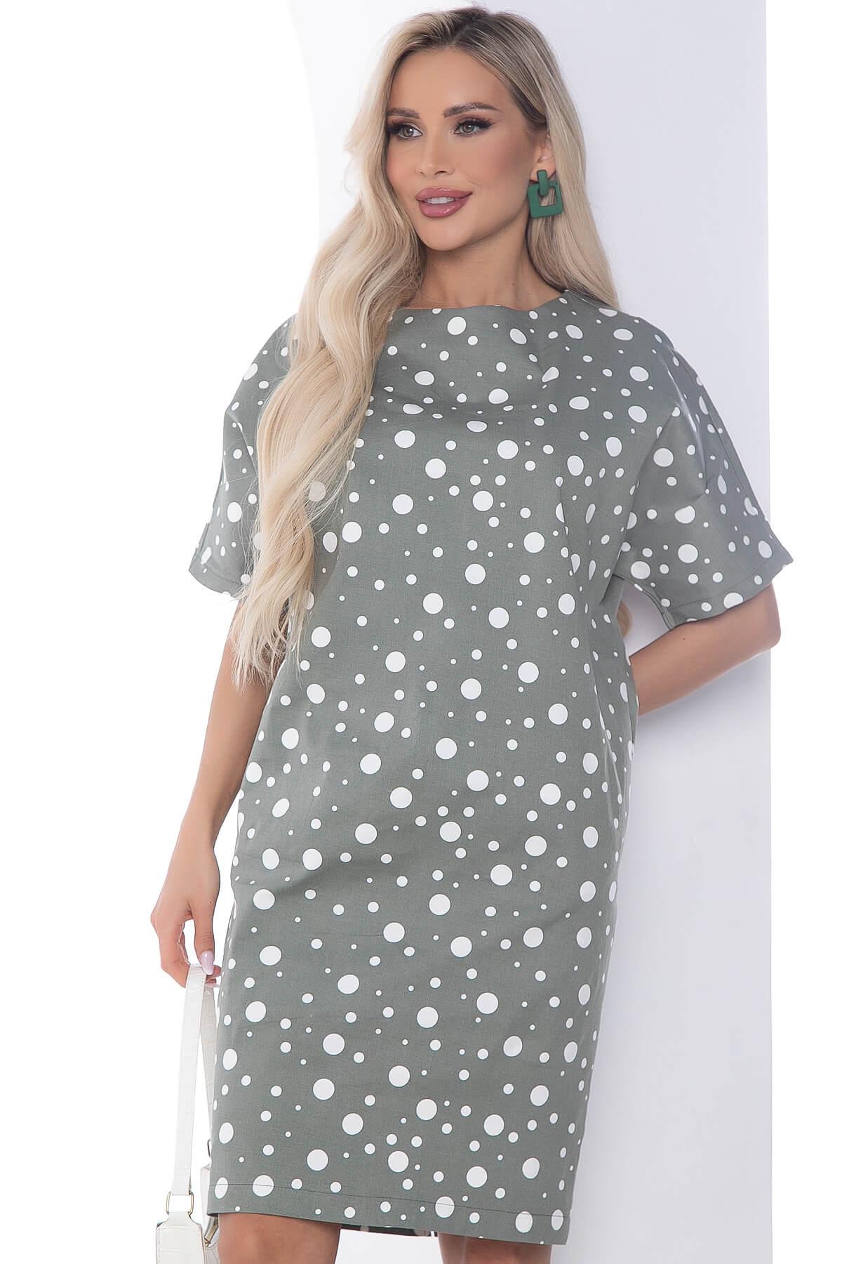 Платье Кайла (зеленое) П10104