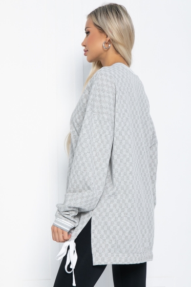 Свитшот Мания (серый) Б12369-1