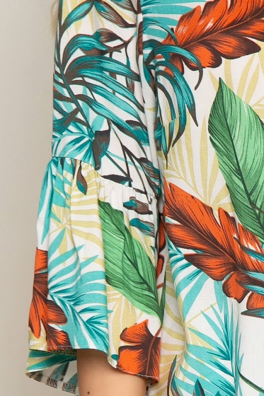 Блуза "Абелия" (тропик) Б3713