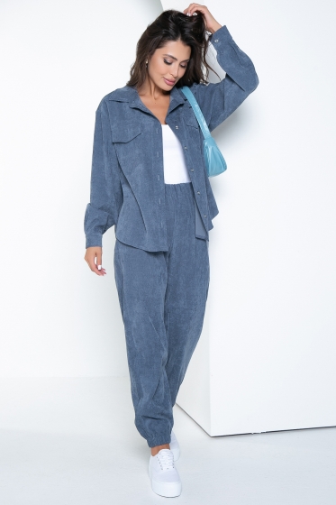 Костюм "На пульсе моды" (джинс) К2584