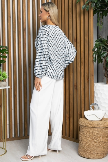 Блуза Путь к сердцу (голубая) Б13282-30М