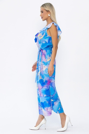 Платье Хелена (синее) П13926-4М