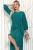Платье Вечернее настроение (изумруд) П11743 Платье Вечернее настроение (изумруд) П11743