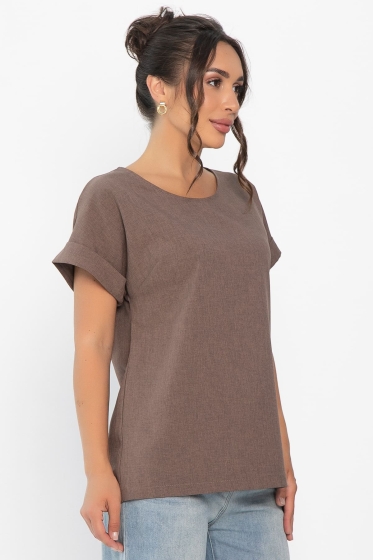 Блуза Фортуна (капучино) Б13909-19М