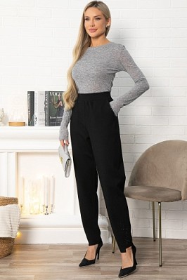 Брюки классические Берна (черные) Б14883-8М