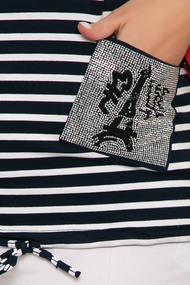 Футболка в полоску "Париж" Б3740