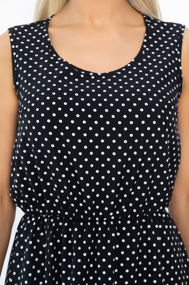 Платье Поцелуй солнца (черное) П13904-19М