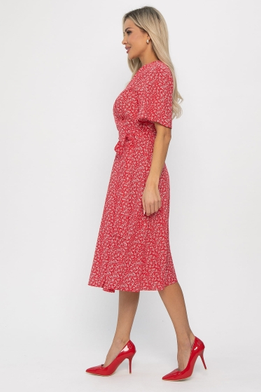 Платье Мода люкс (красное) П13797-35М