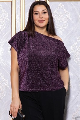 Блуза Бри (пурпурная) Б14730-35М
