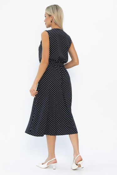 Платье Поцелуй солнца (черное) П13904-19М