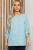 Блуза "Линия успеха" (голубая) Б4574 Блуза "Линия успеха" (голубая) Б4574