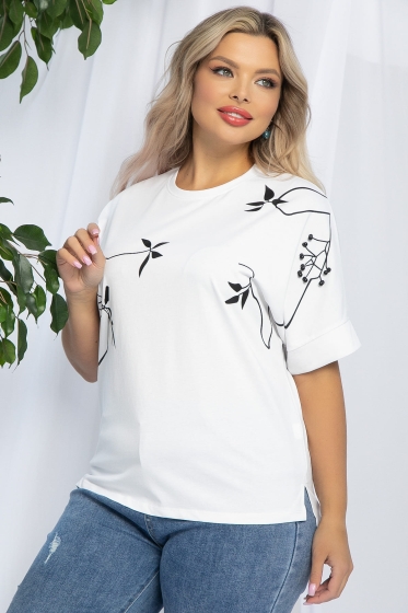 Блуза Ампир (белая) Б13166-20М